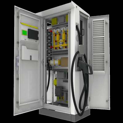 80kW öffentliche Ev Connect Ladestationen Projekt Rapid Dc Ev Ladegerät Ccs