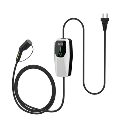 Typ 2 AC-Ladegerät für EV 7kW Portable 32A verstellbare EV-Ladestation