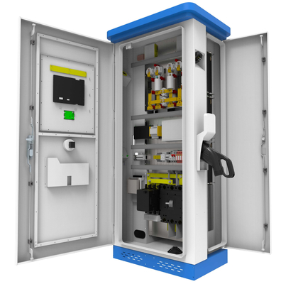 320kW öffentliche DC-Schnellladestationen Stapel CCS2 FRID IP54 180KW