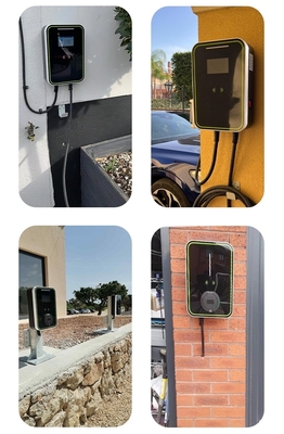 Hotels Wohnung Fahrzeug Ev Box Ladestation CCS2 GB/T Stufe 1 2 Ladestecker
