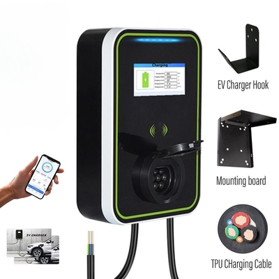 Hotels Wohnung Fahrzeug Ev Box Ladestation CCS2 GB/T Stufe 1 2 Ladestecker
