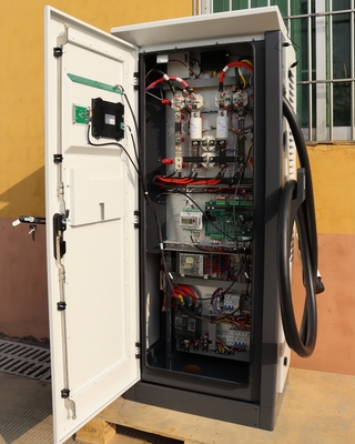 Hotels Wohnungen 3 Phase Ev Ladegerät Dual Smart DC Fast Elektroauto 150-1000V