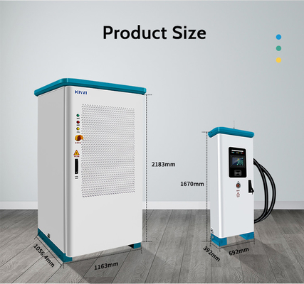 EU UK Smart EV-Ladegerät 320KW 480KW 1200KW Handels- Gleichstrom-Schnellladestationen