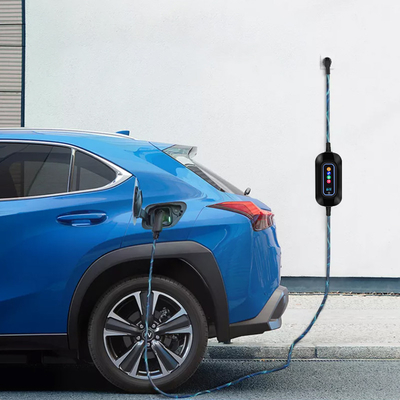 Tragbare Ladestation für Elektrofahrzeuge Tesla Modell 2 3,5 kW Elektrofahrzeuge Ladegerät mit Isolationserkennung