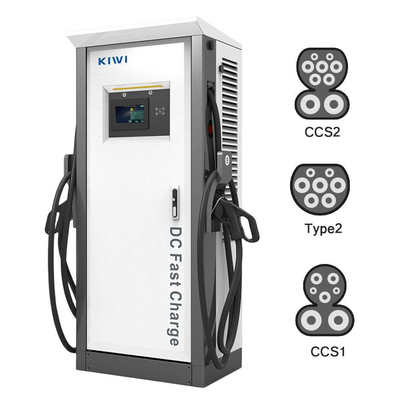 Ausgangsspannung Gleichspannung 200V-1000V 60KW 120KW CCS2 Chademo Typ2 EV Gleichspannungslade für Elektrofahrzeuge