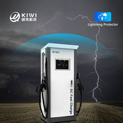 Ausgangsspannung Gleichspannung 200V-1000V 60KW 120KW CCS2 Chademo Typ2 EV Gleichspannungslade für Elektrofahrzeuge