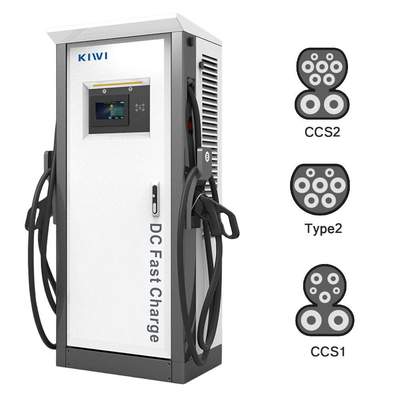 Ausgangsspannung Gleichspannung 200V-1000V 60KW 120KW CCS2 Chademo Typ2 EV Gleichspannungslade für Elektrofahrzeuge
