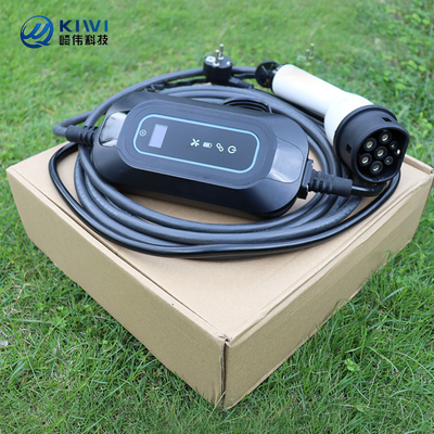220V KIWI 3,5KW tragbares EV-Ladegerät Typ 2 16A J1772 für Ladestation für Elektroautos