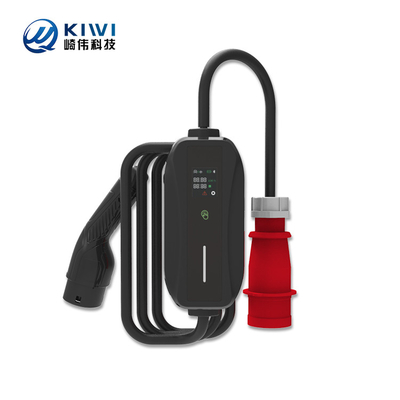 Typ-2 Stecker und Kabel 11kW 380V 16A tragbares EV-Ladegerät zum Laden von Elektrofahrzeugen