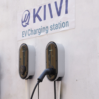 7kw Dynamische Belastung Typ 2 Elektroauto AC EV Ladegerät Wandmontage für Zuhause