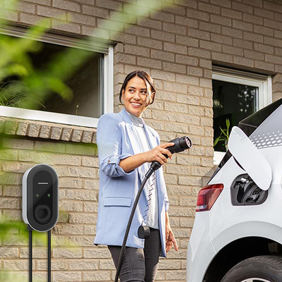 IP65 7KW 32A-Modus Stufe 2 Fußboden-Außenladestelle für Tesla Nissan Leaf