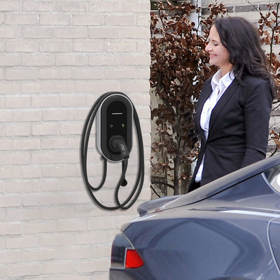 50 Ampere Niveau 2 EV-Ladestation mit 22 kW Leistung und Wandmontage