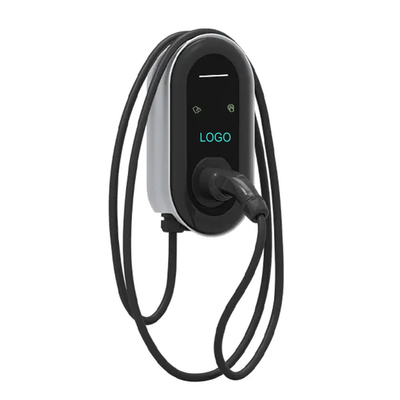 7 kW Ladegerät für Elektrofahrzeuge der Stufe 2 mit Ev-Stecker des Typs 2 und Wandinstallation