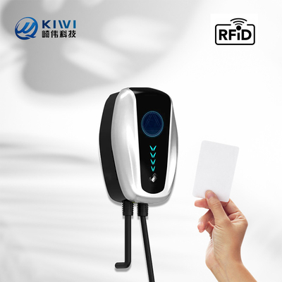 50Hz±10Hz Netzfrequenz Typ 2 EV-Ladestation mit Kiwi Mini Ocpp 7kw Wandbox
