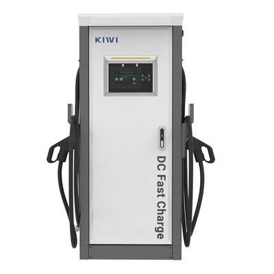 Plug-Temperaturdetektion 120kw CCS 2 Gleichstrom-Schnellladegerät für Hochfrequenzladung