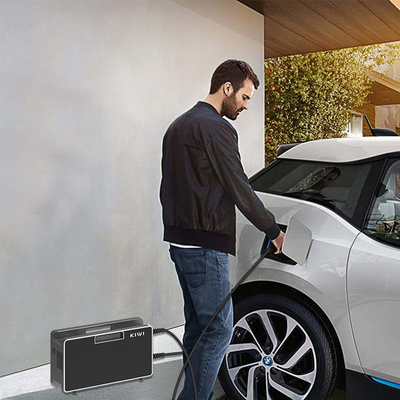 7 kW Ausgangsleistung Elektrofahrzeug-Auto-Ladegerät Typ 2 für Supermarkt und Kindergarten