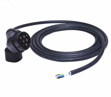 Universal 5m Ladeanlage für Elektroautos 16A-32A 2 Typ 4 Einheiten mit Flammenklasse UL94-V0