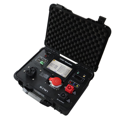 DIN70121 Protokoll CCS1 CCS2 CHAdeMO GB/T Ladekasse für den Simulator für Elektrofahrzeuge