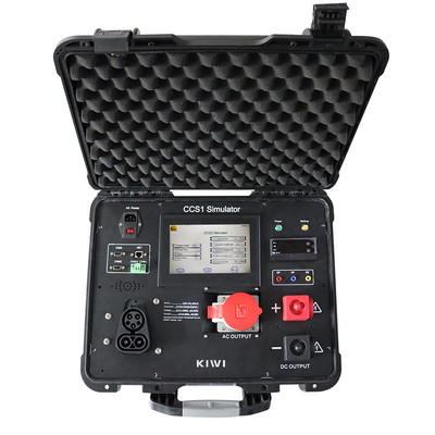 DIN70121 Protokoll CCS1 CCS2 CHAdeMO GB/T Ladekasse für den Simulator für Elektrofahrzeuge