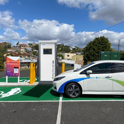 60 kW-120 kW Typ 3 EVCS Stecker in Gleichspannung E Fahrzeug EV Schnellladestation