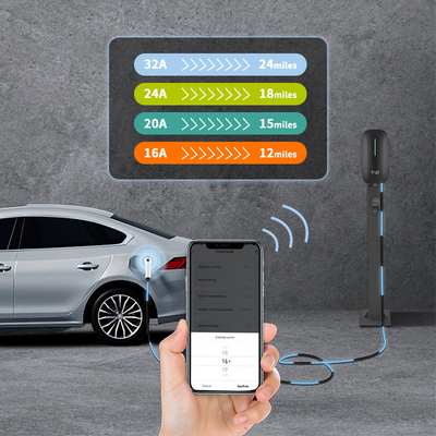 7kw 11kw 22kw AC EV-Ladegerät Hersteller Wandmontierte Ladegerät für kommerzielle Elektrofahrzeugstationen