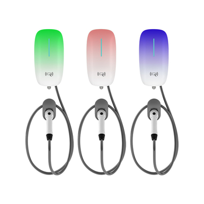 Smart 7kw 11kw Wechselstrom-EV-Ladegerät Typ 2 Typ 1 Wallbox 16A 32A Ladestation für Elektroautos 22kw EV-Ladegerät