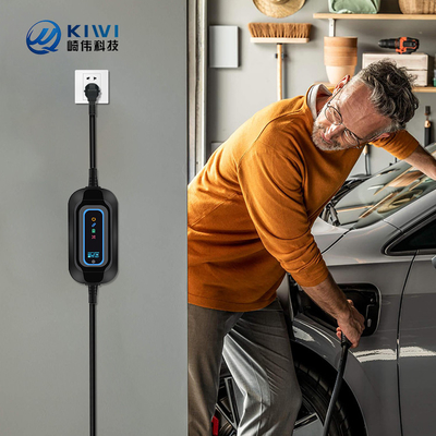 Portable Home Electrical Car Charger Typ 2 3.5kw AC EV Ladestation Portable EV Ladegerät