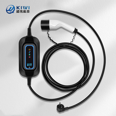 Portable Home Electrical Car Charger Typ 2 3.5kw AC EV Ladestation Portable EV Ladegerät