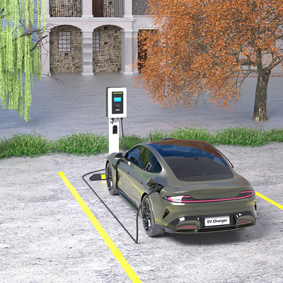 OEM Elektrofahrzeug DC Schnellfahrzeug öffentliches EV-Ladegerät Wandbox 20kW 30kW 40kW Chademo CCS CCS2 2 Einzelgeschütze EV-Ladestationen